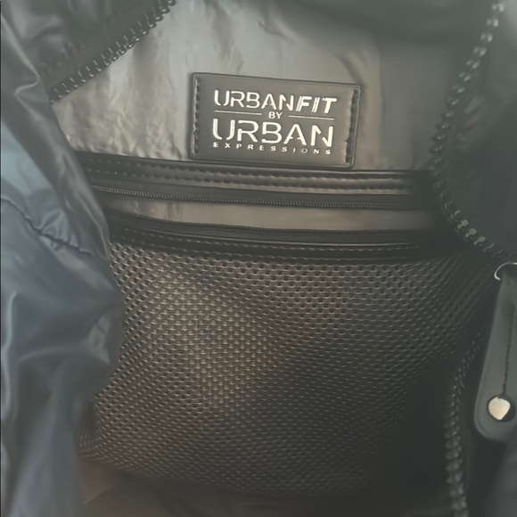 Black Quilted Tote Bag - Picture 5 of 5